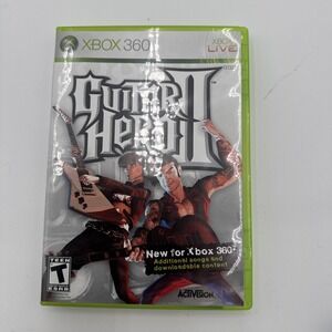 Guitar Hero II 2 (Microsoft Xbox 360, 2007) Complete‎ w/ Manual CIB
